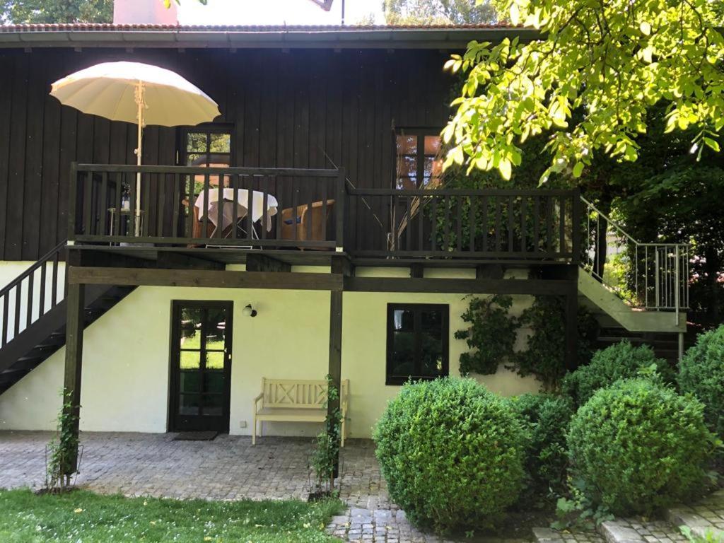 Ferienstudio-Apartment Tausendfreund "Adults Only" Am Chiemsee Брайтбрунн-ам-Кимзе Экстерьер фото